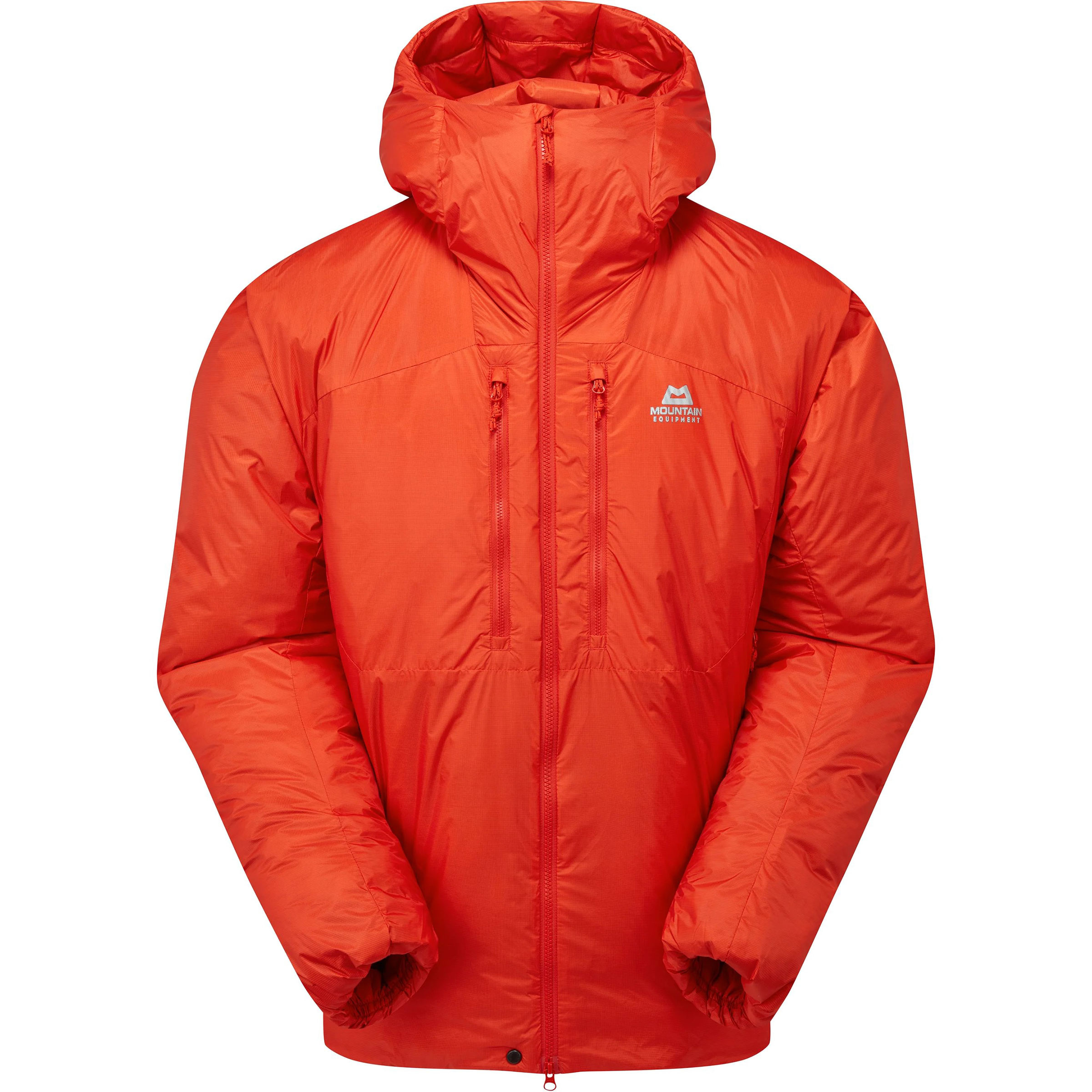 Mountain Equipment Super Oreus Herren Kunstfaserjacke rot Größe M Eisklettern | Expedition Winddicht Wasserabweisend
