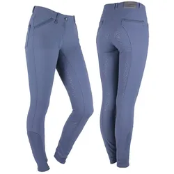 QHP Reithose Loureen steel blue Vollbesatz , QHP_19_Gr.: 36