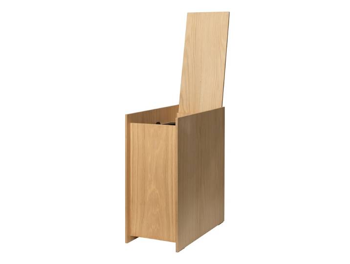 Ferm Living - Sama Abfalleimer, H 51 cm, Eiche