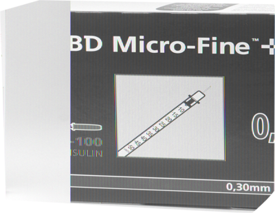 embecta GmbH BD MICRO-FINE+ Insulinspr.0,5 ml U100 8 mm 100X0.5 ml 07468077
