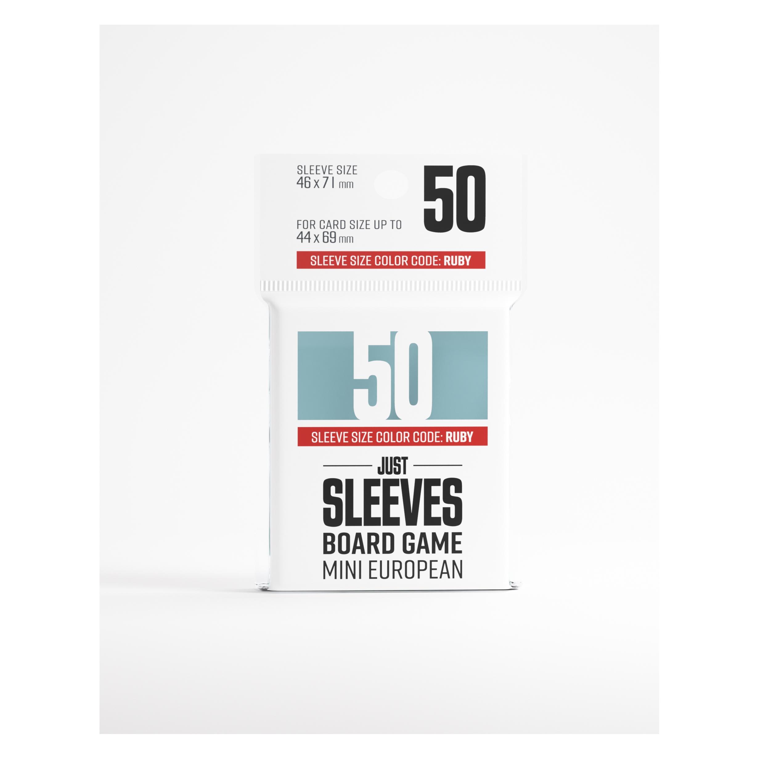 Gamegenic Just Sleeves - Mini European (50) (Einzelpack) (GGX10023)