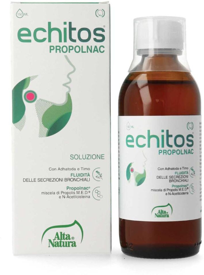 ALTA NATURA-INALME Srl Echitos Propolnac Soluzione 150ml - Integratore per benessere naso e gola