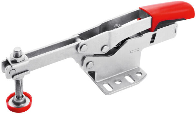 Sauterelle à serrage vertical et levier horizontal avec bras ouvert et platine de fixation horizontale STC-HH Bessey (STC-HH70)