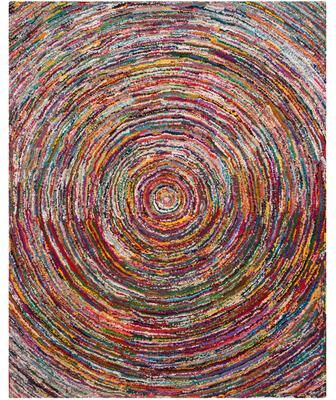 SAFAVIEH Handmade Nantucket Ilvi Contemporary Cotton Rug