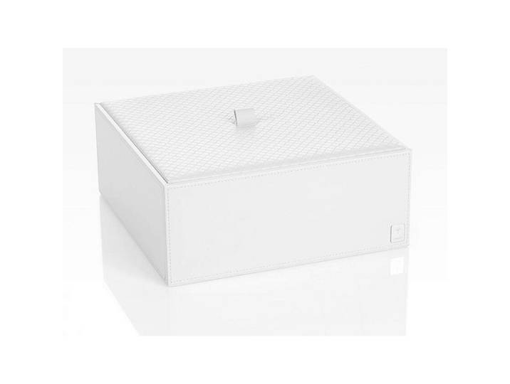 Joop! BOX MIT Deckel Homeline, Weiß, Kunststoff, 25x9.5x25 cm, Deckel, Ordnen & Aufbewahren, Dekoboxen & Aufbewahrungsboxen