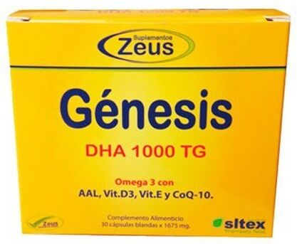 Suplementos Zeus Genesis Dha 30 Capsulas