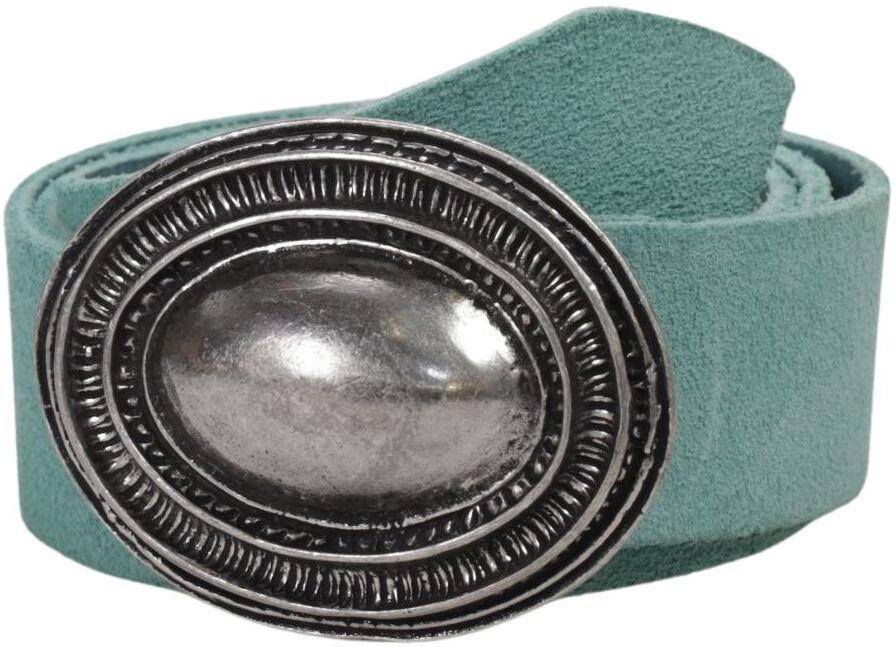 Schuchard Friese Damen Gürtel, Türkis, Gr. 70, Leder - Second Hand