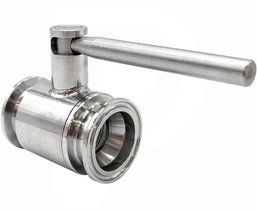 Polsinelli Valvola a Sfera Inox CLAMP 1"1/2 DN25