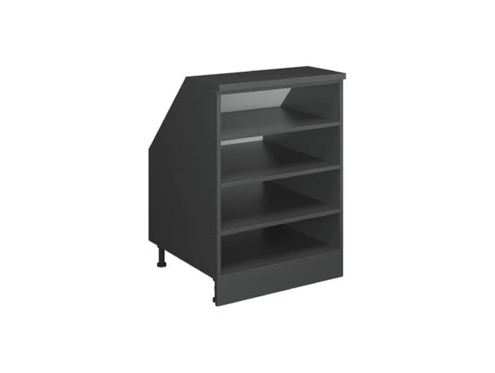 Vicco Dachschrägenschrank Rion, Anthrazit/Anthrazit