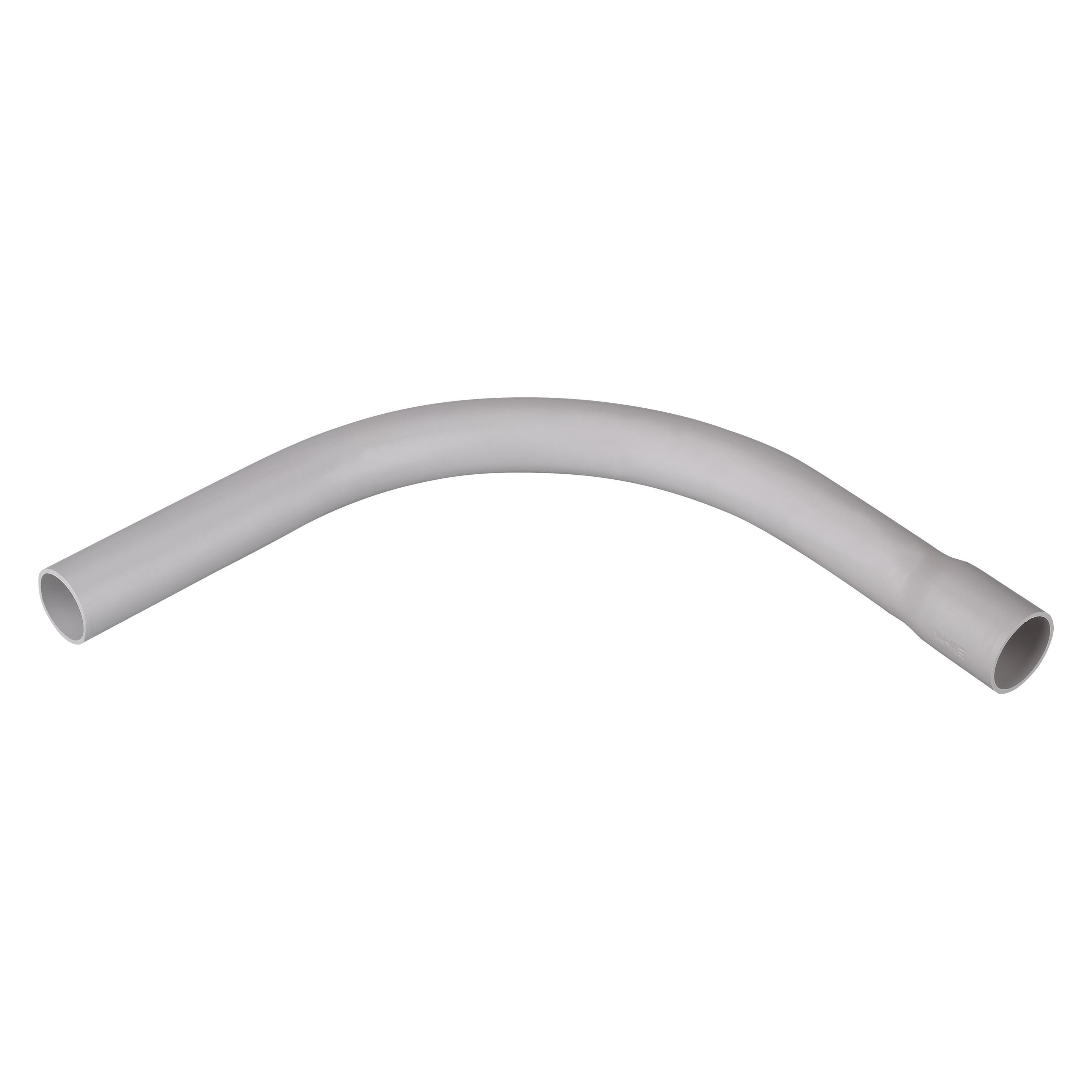 Fränkische Rohrwerke Steckbogen Ø32mm Kst unbeh m.Muffe hfr (Kabelschlauch, 4.40 cm) (23260032)