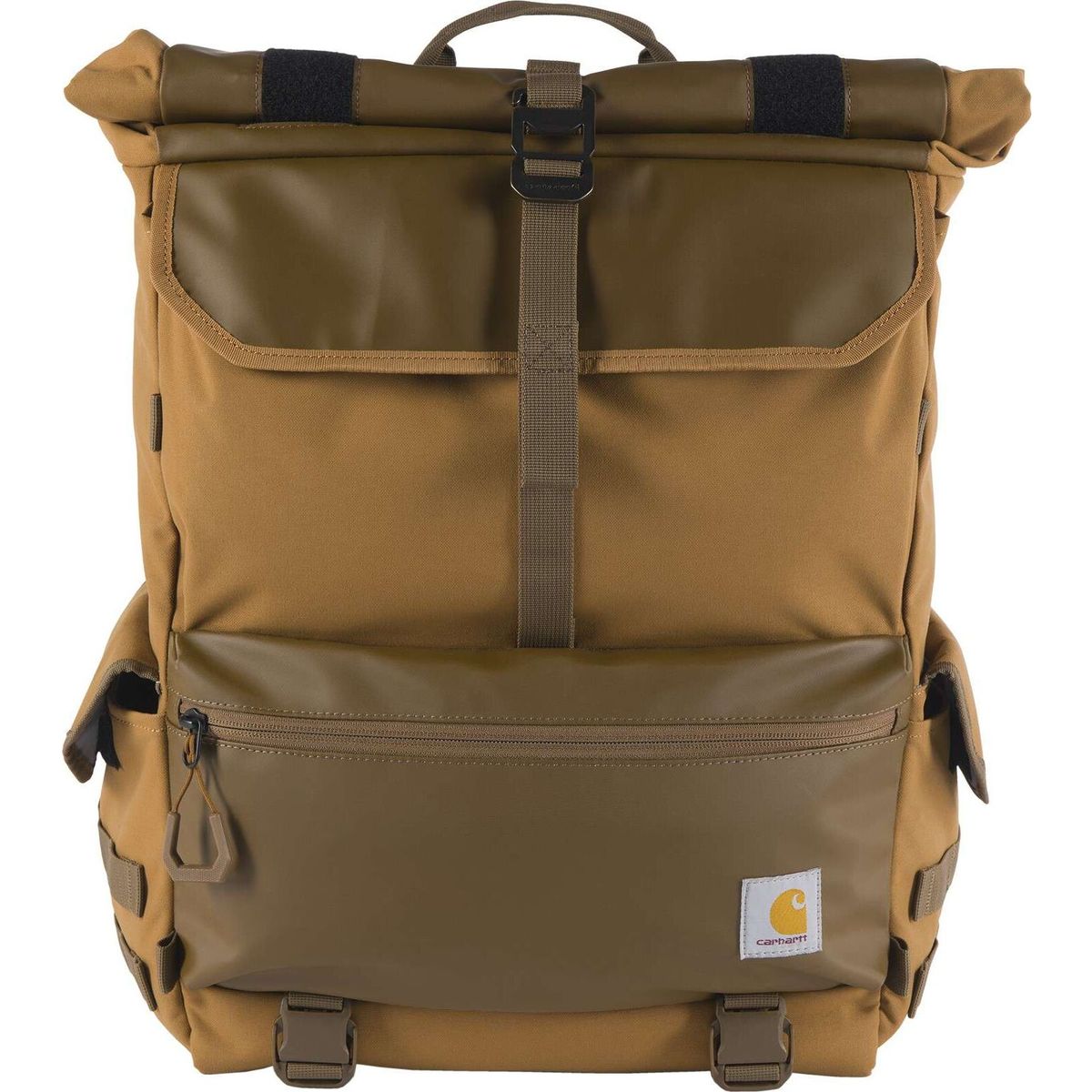 Carhartt 40L Nylon Roll Top Backpack carhartt brown (211) OS 802629-211OS