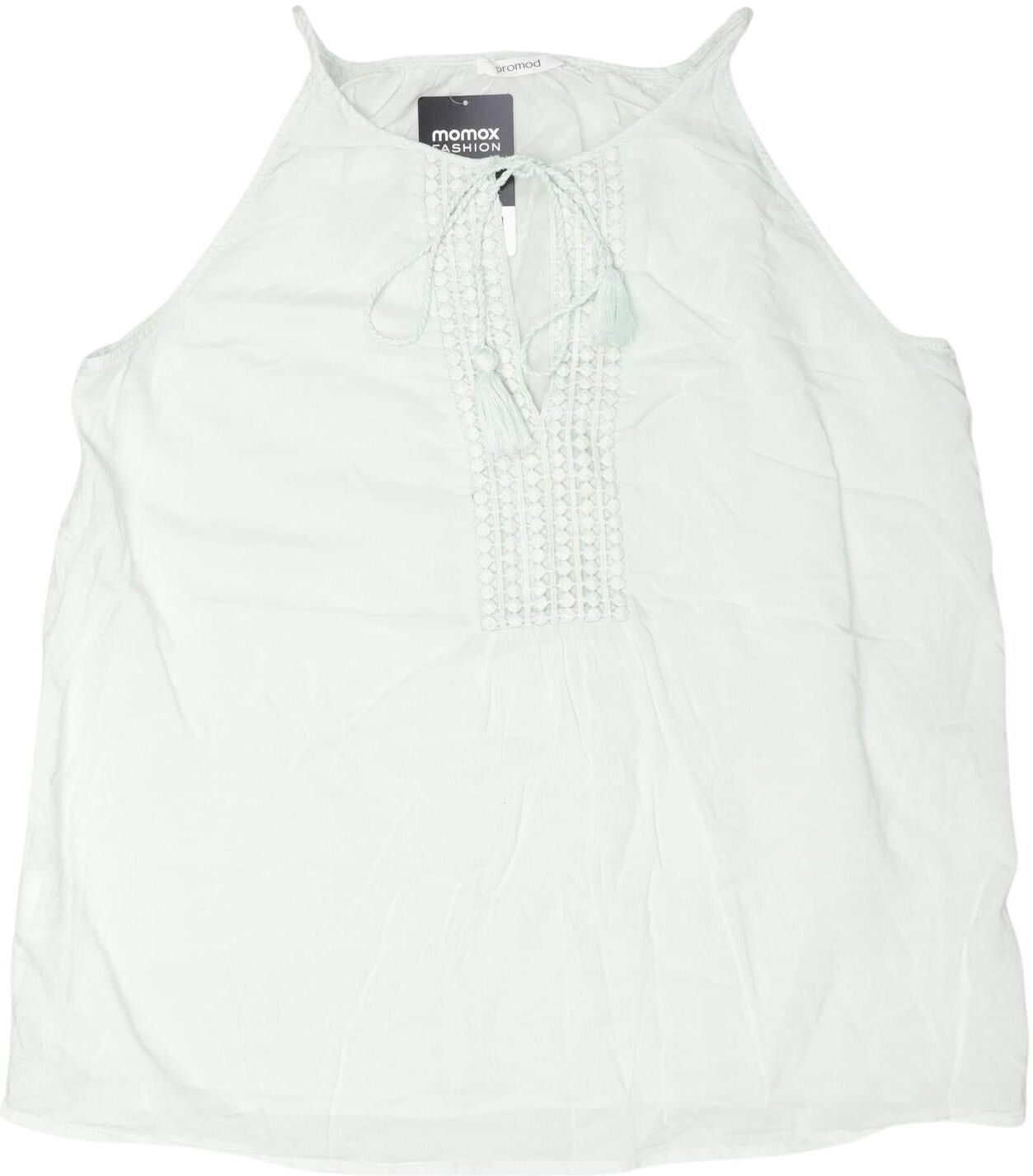 Promod Damen Top, Hellgrün, Gr. EU 38, Baumwolle - Second Hand