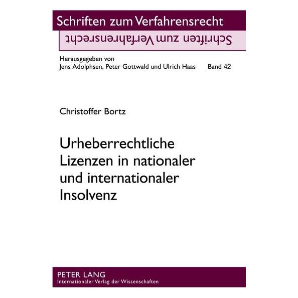 Peter Lang Bortz:Urheberrechtliche Lizenzen in nat (67836430)