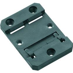 Weidmüller MTA 45 BK Montageadapter Kunststoff Schwarz (L x B x H) 68 x 48 x 8 mm 30 St. 1962250000