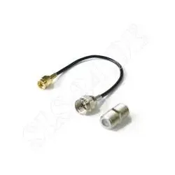 Antennenadapter F-Buchse / F-Stecker - SMA Stecker DVB-T Adapter