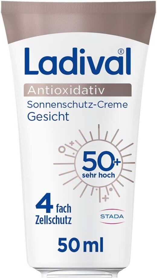 Ladival Antioxidativ Sonnenschutz-Creme Gesicht LSF 50+