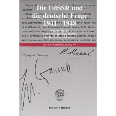 Die UdSSR und die deutsche Frage 1941–1948., Gebundene Ausgabe von Jochen P. Laufer,Georgij P. Kynin, Duncker & Humblot, 978-3-428-11557-0