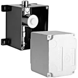Schell Urinal Rohbauset Compact II 011930099 für mechanische und elektronische Auslösung