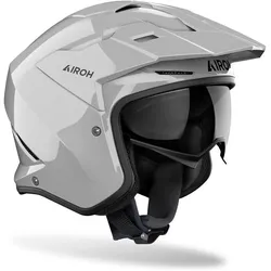 Airoh, Motorradhelm Zubehör, Kombakt Color Dunkelgrau glänzender Motorradhelm