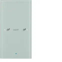 Berker 75141930 Glas-Sensor 1fach Komfort TS Sensor konfiguriert, polarweiß