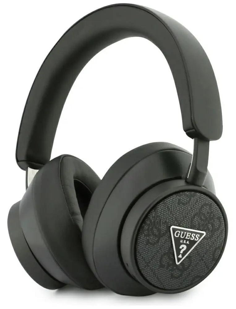 Guess 4G Triangle Logo Over-ear Bluetooth Hoofdtelefoon, Zwart