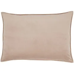Chic Antique Aix Kissebezug Velour 70x50cm, 50x70 cm, staubig rosa