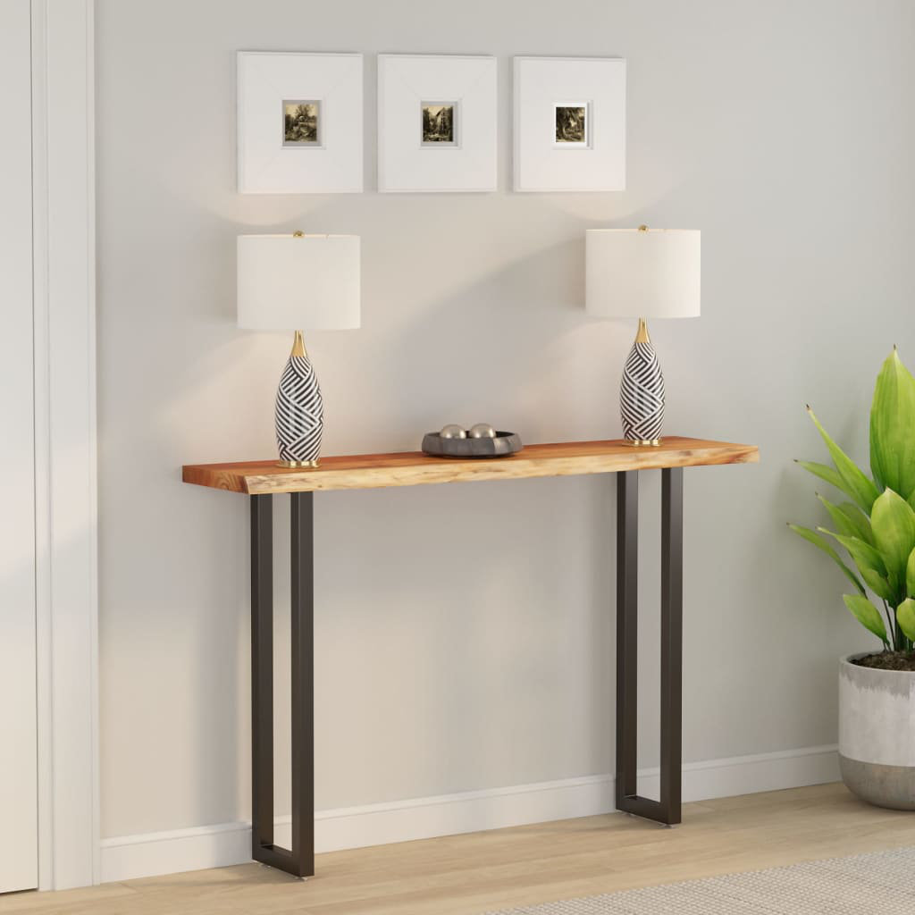 Alpen Home Rectangular Table Top Rectangular Solid Wood Brown 160 x 30 x 2.5 cm