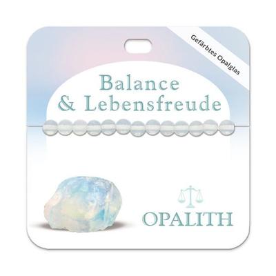 Opalith 6 mm Kugelarmband
