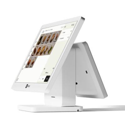 SumUP POS-Kassensystem SumUP Kasse, TSE-konform, 2 Displays, USB-C/WLAN/Bluetooth, weiß