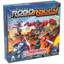 Asmodée Robo Rally Transformers (RGD02652) (Englisch, 2 - 6 Spieler)