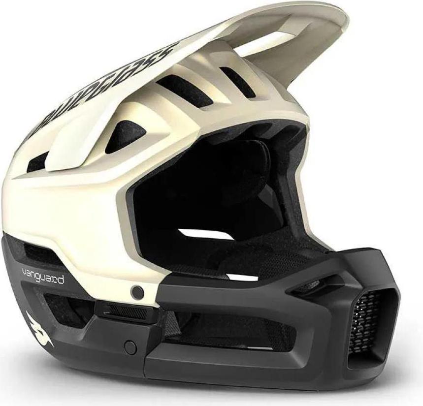 Bluegrass Vanguard Core Mips Downhillhelm Weiß,Schwarz 56-58 cm Weiß,Schwarz 56-58 cm
