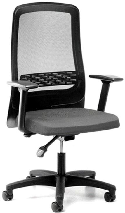 STIER Bürodrehstuhl ECP-3 mit Armlehne und Netz 1175x690x560mm (904503)