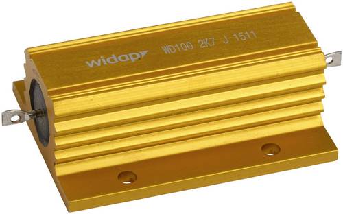 Widap 160139 Draht-Widerstand 2.2kΩ im Gehäuse 100W 5% 1St.
