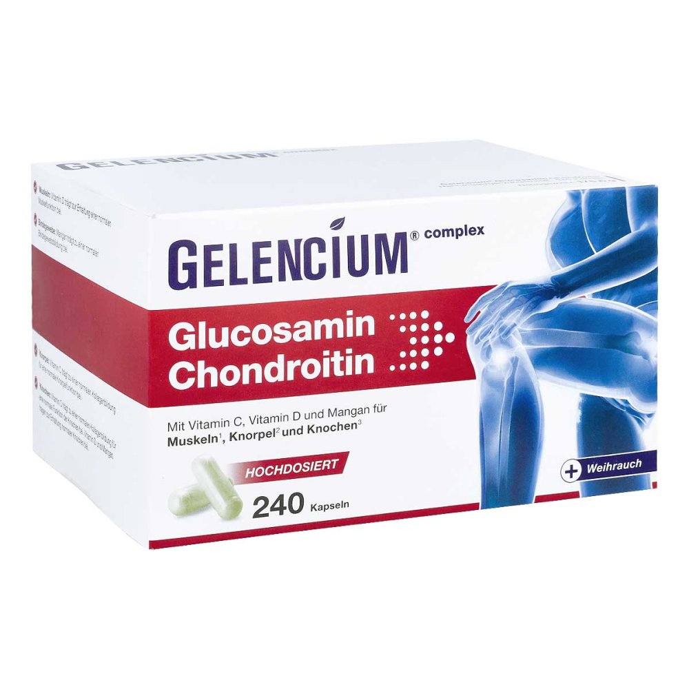 Heilpflanzenwohl GmbH GELENCIUM Glucosamin Chondroitin hochdos. Vit C 19360273