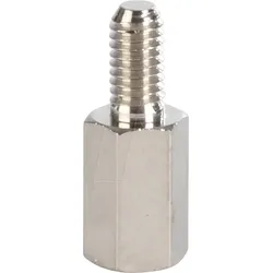 VT DA 8MM - Distanzhülsen, Metall, 6-Kant, M3, 8mm