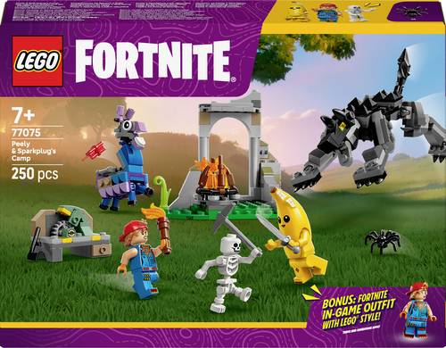 77075 Lego Fortnite Das Lager von Schali und der Zündkerzenkünstlerin