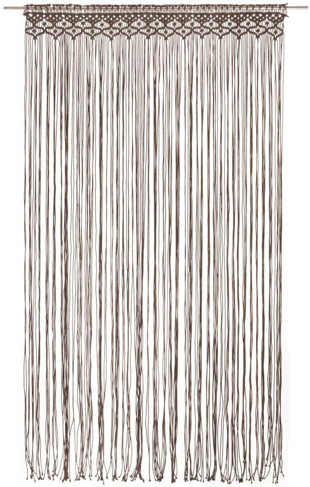 World Menagerie Lasater Sheer Curtain Taupe 140cm W X 240cm H