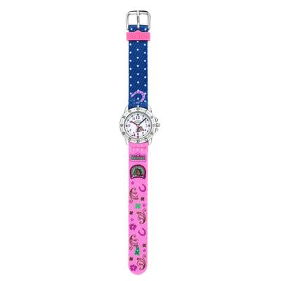 Quarzuhr SCOUT "Pferdeuhr, Achtion Girls, 280378065", bunt (bunt, weiß), Armbanduhren, Kinder, silberfarben, Quarzuhr, Armbanduhr, Kinderuhr, Lernuhr,Geschenkidee, Schulanfang,Mädchen,Pferd