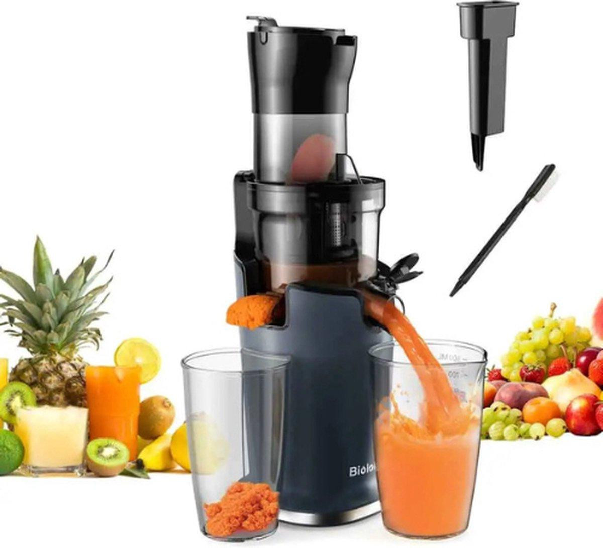 Selius Slow Juicer Sapextractor met krachtige 200W motor