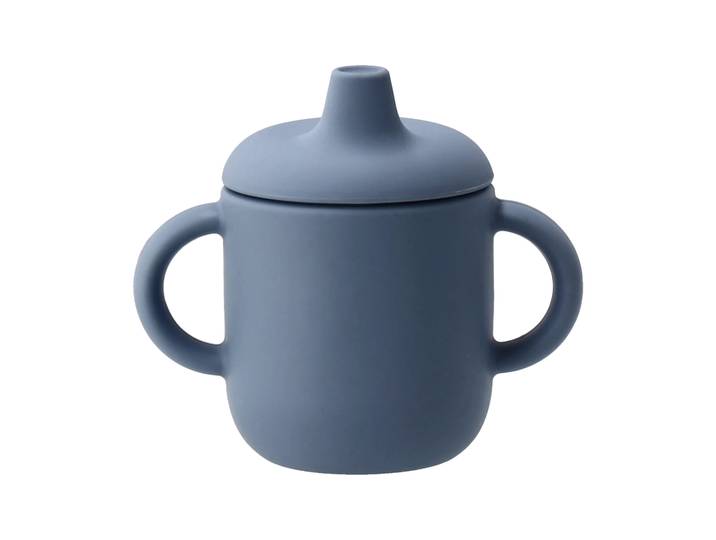 Scandi Living Elvie tuitbeker siliconen 180 ml Blue