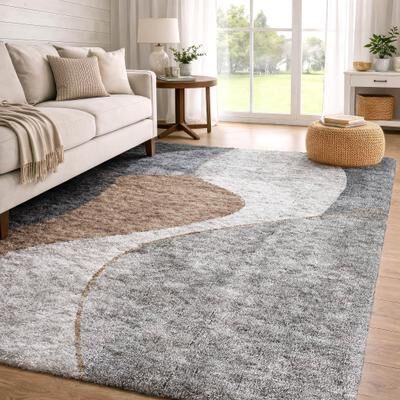 Addison Rugs Premium Washable Super Soft Modern Dante Dream Shag Rug