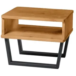HASENA Nachttisch Surf Holz Braun Wildeiche