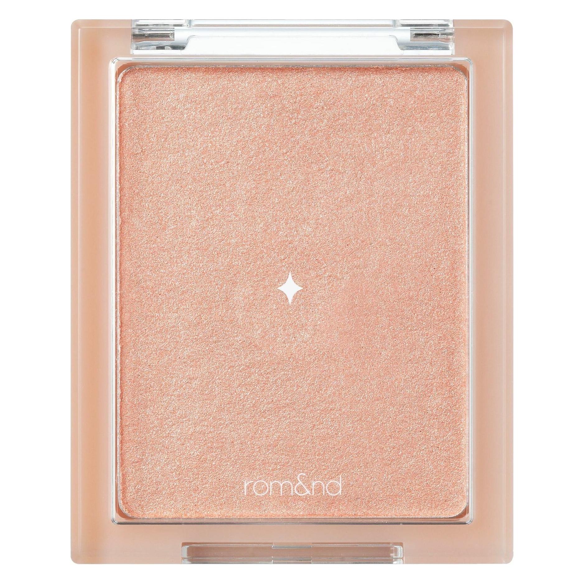 Rom&Nd See-Through Veillighter Cheek Highlighter 5.5g 02 Moon Kissed Veil (02 MOONKISSED VEIL, Highlighter, 5.50 g) (RN-SV02-2)