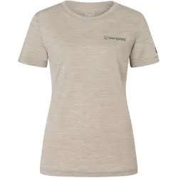 Super Natural, Damen, Funktionsshirt, Super.Natural Flower Walk (S), Beige