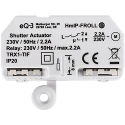 Homematic IP, Aktor, Rollladenaktor - Unterputz (Rolladenaktor)