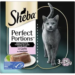 Sheba Sheba Perfect Portions mit Lachs 8x225 g