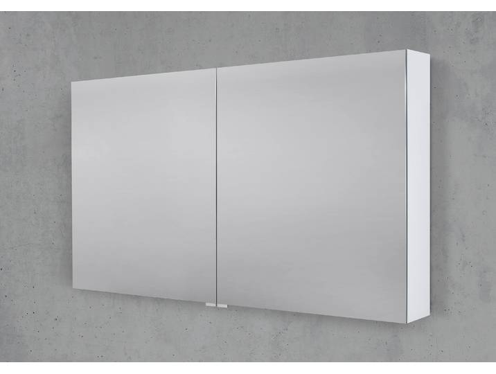 Spiegelschrank 120 cm 2 Türig ohne Beleuchtung