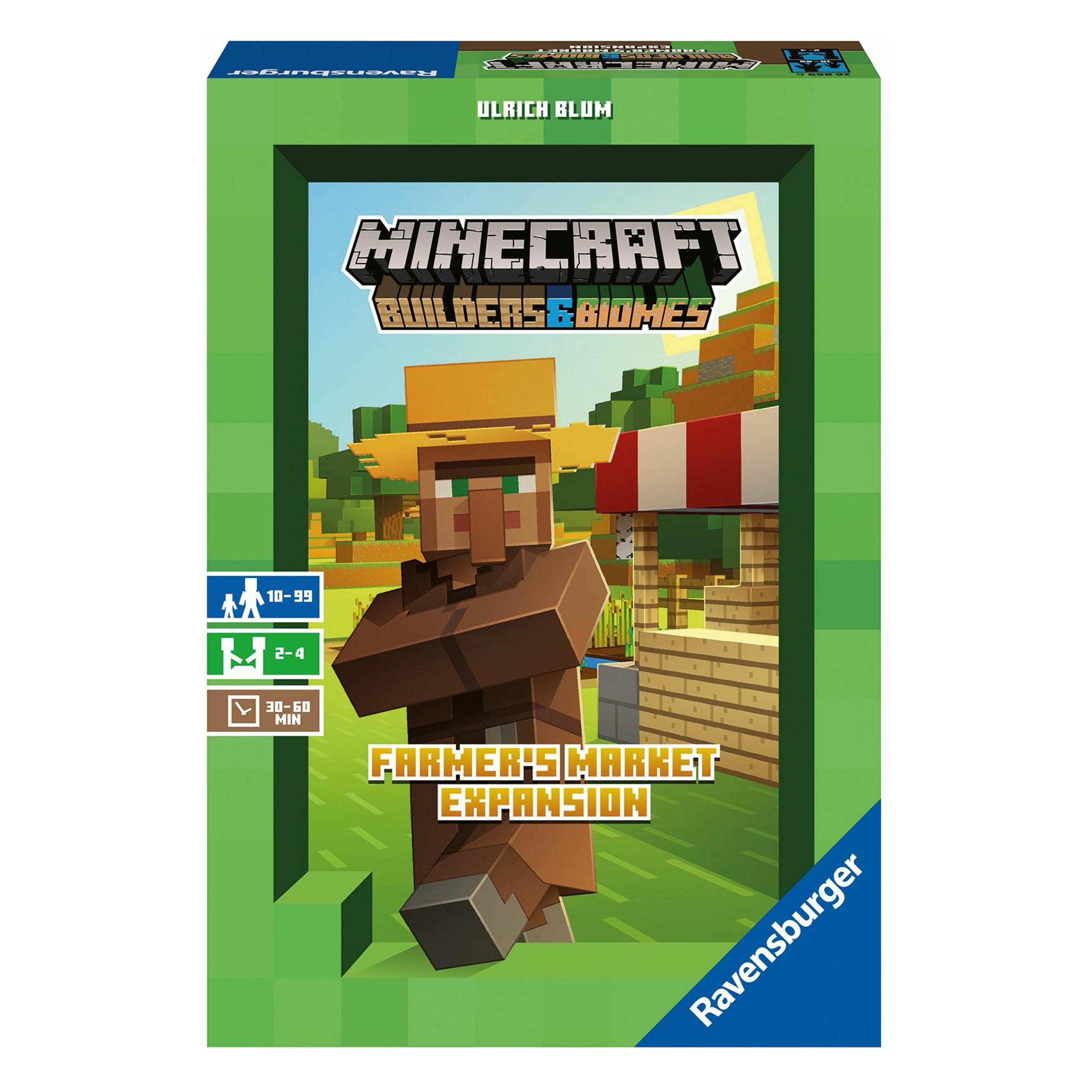 Ravensburger Minecraft Builders & Biomes Farmers Market Expansion (Deutsch, 2 - 4 Spieler) (26869)