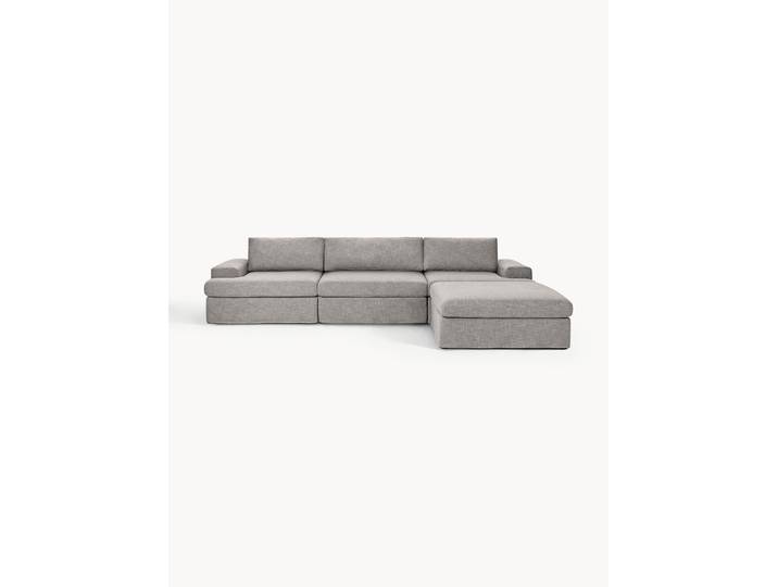 Canapé modulable 4 places avec pouf Russell