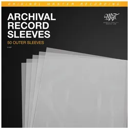 Mobile Fidelity Sound Lab Archival Records Sleeves (Audio Kassette), Audio Zubehör, Transparent